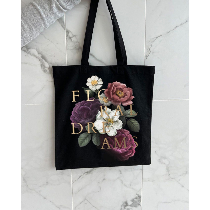 Екошопер Bookopt BK4109 Florar dream чорний