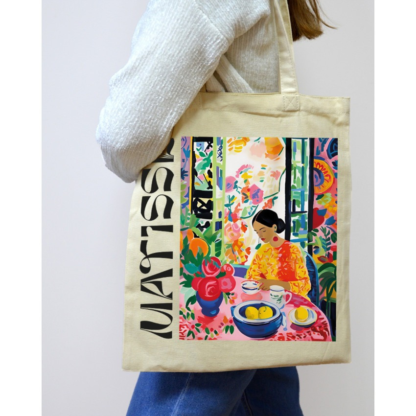 Екощопер BookOpt BK 4110 За мотивами Matisse бежевий