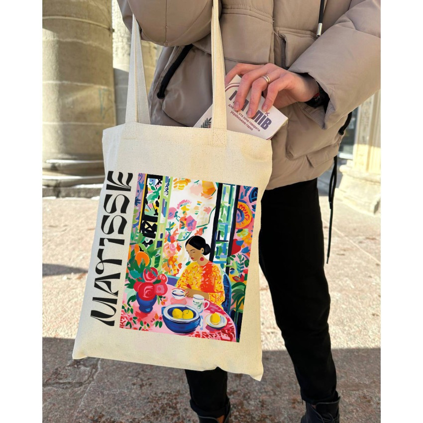 Екощопер BookOpt BK 4110 За мотивами Matisse бежевий