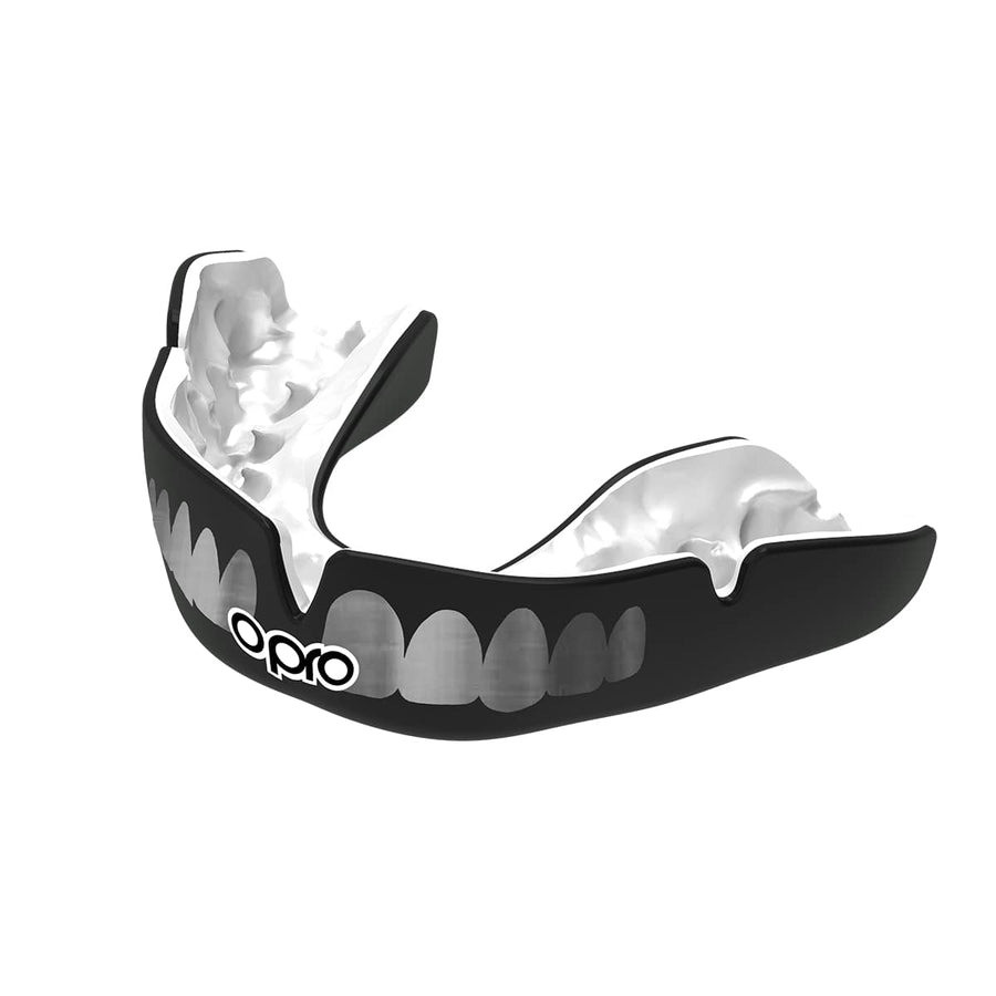 Капа OPRO Instant TEETH доросла (вік 11+) Black/Silver (art.102526002)