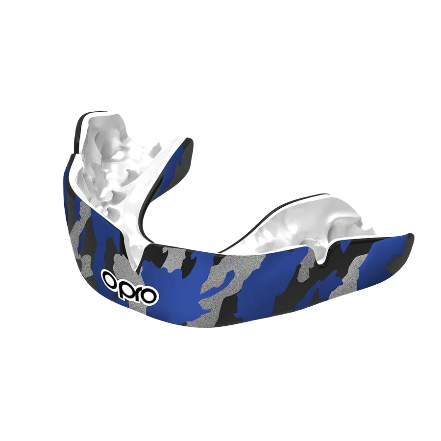 Капа OPRO Instant Eyes доросла (вік 11+) Black/Blue (art.102523001)