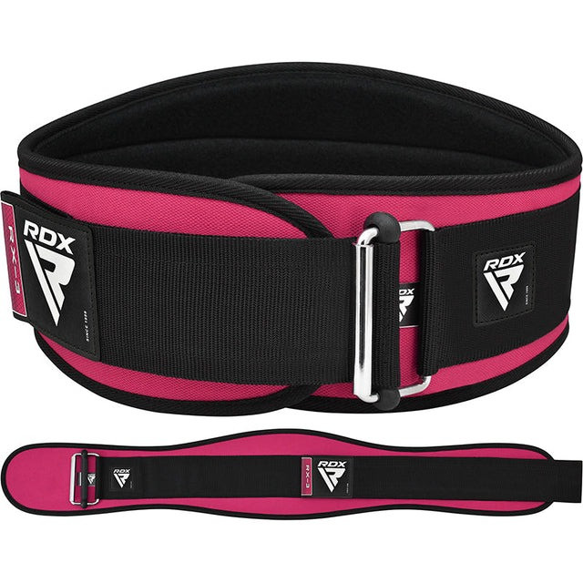 Пояс для важкої атлетики RDX RX3 EVA Curve неопреновий SHARP PINK-M