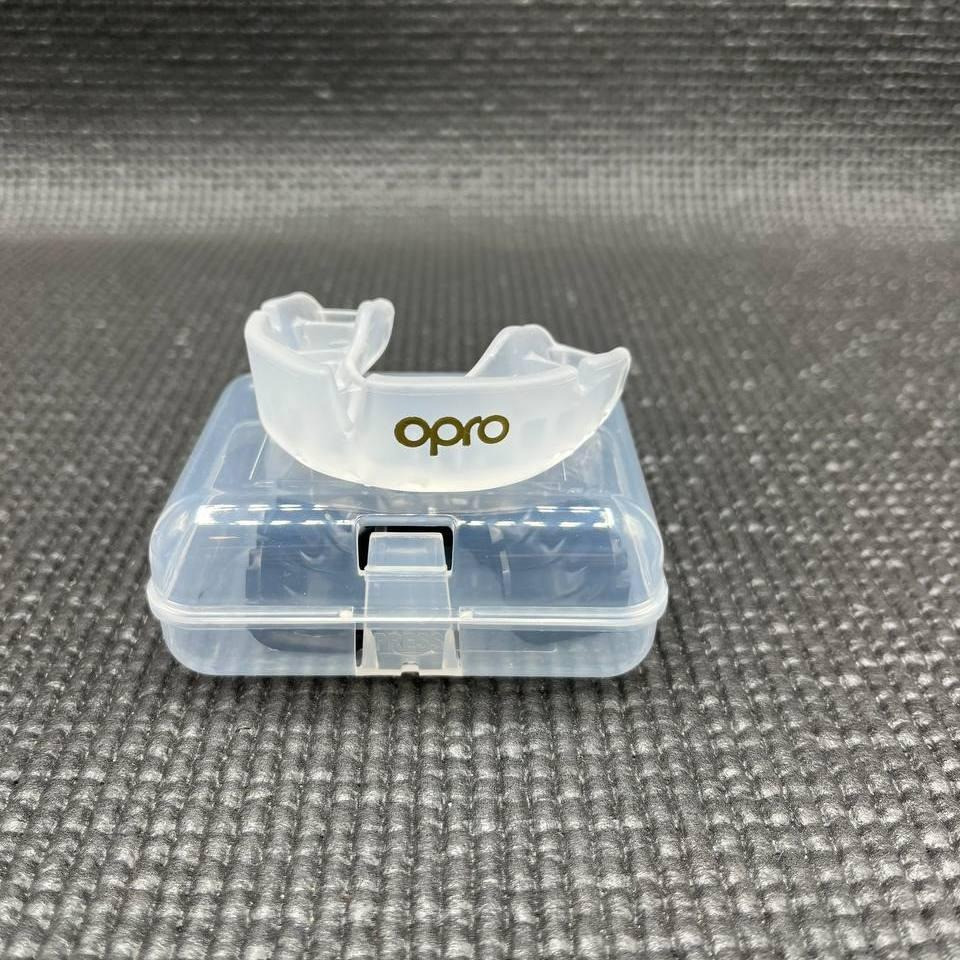 Капа OPRO Gold дитяча (вік до 10р.)  Clear (art.102505007)