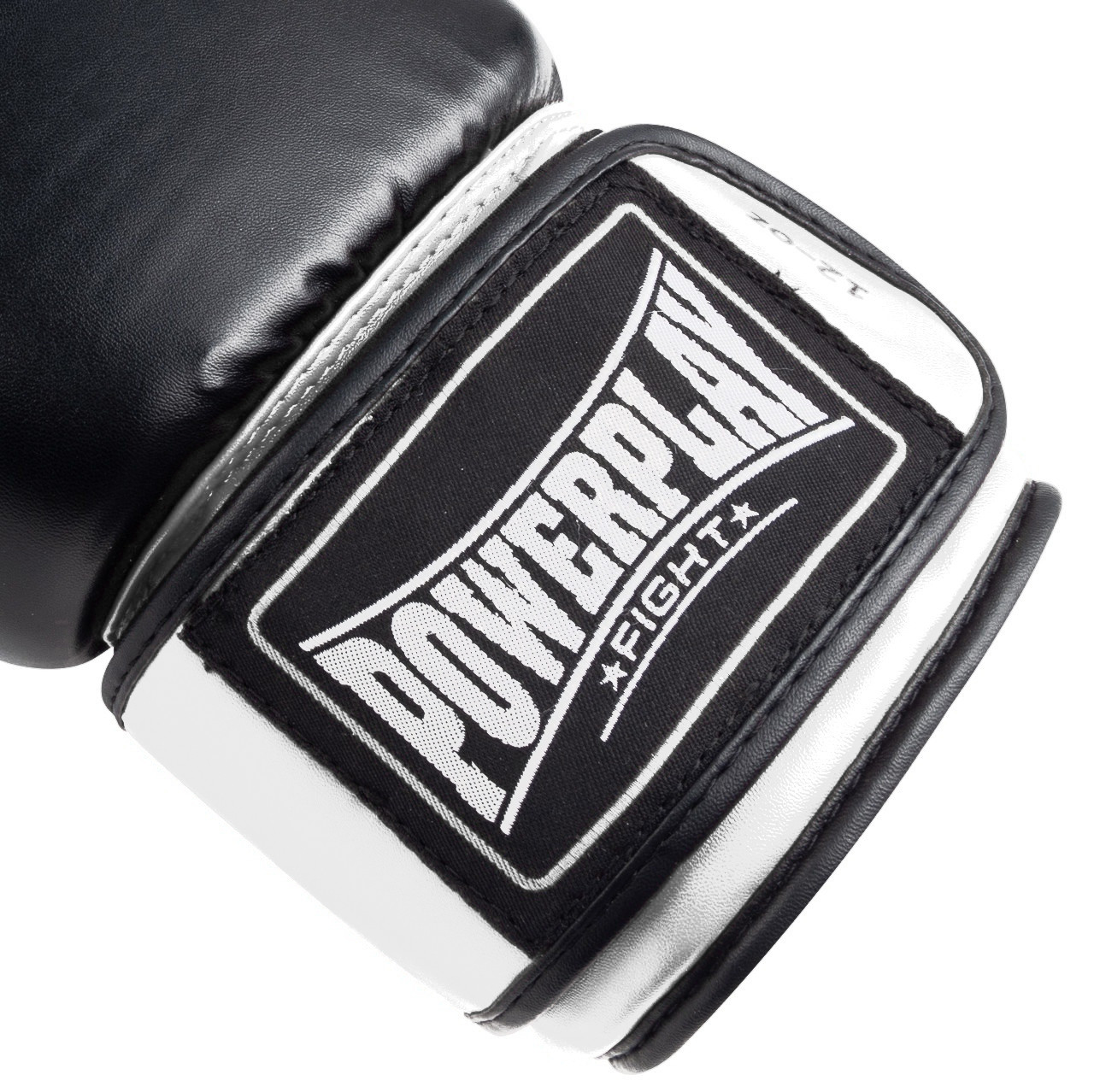 Боксерські рукавиці PowerPlay 3004 Classic Чорно-Білі 14 унцій