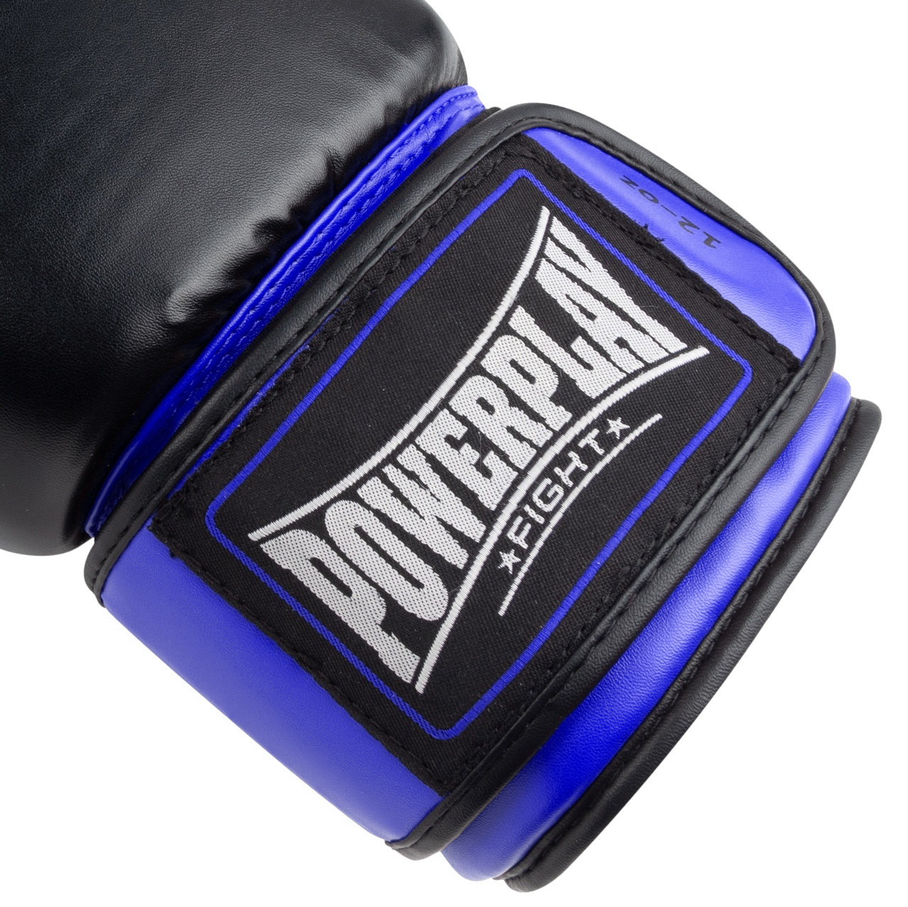 Боксерські рукавиці PowerPlay 3004 Classic Чорно-Сині 14 унцій