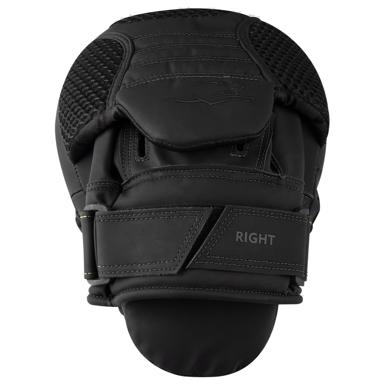 Лапи боксерські PowerPlay 3044 Pro Carbon Ultra Series Чорні PU [пара]