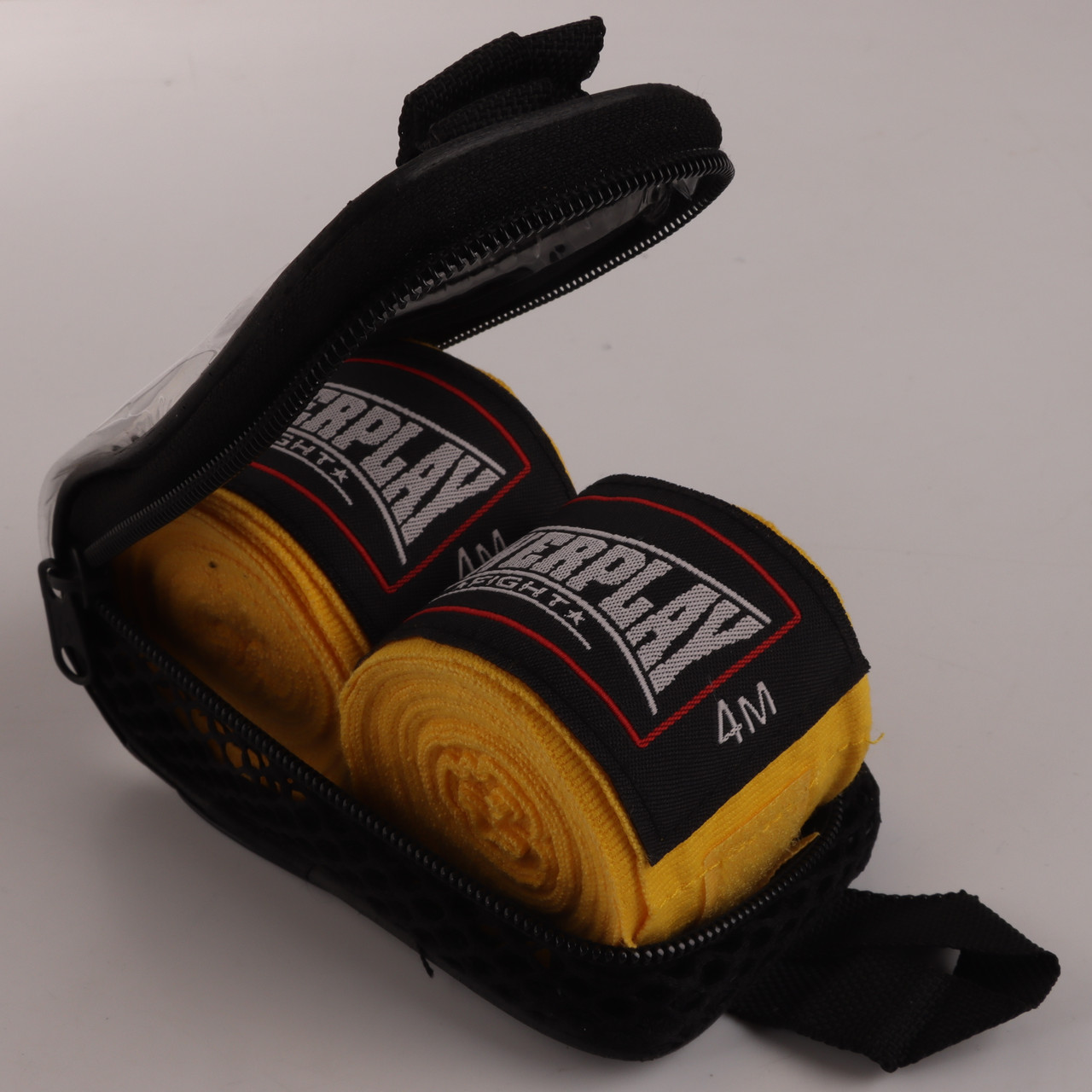 Бинти для боксу PowerPlay 3046 Жовті (2.5м)