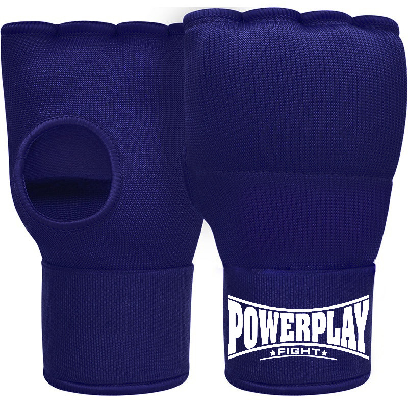 Бинти-рукавиці PowerPlay 3096 з гелевими подушечками Темно сині M
