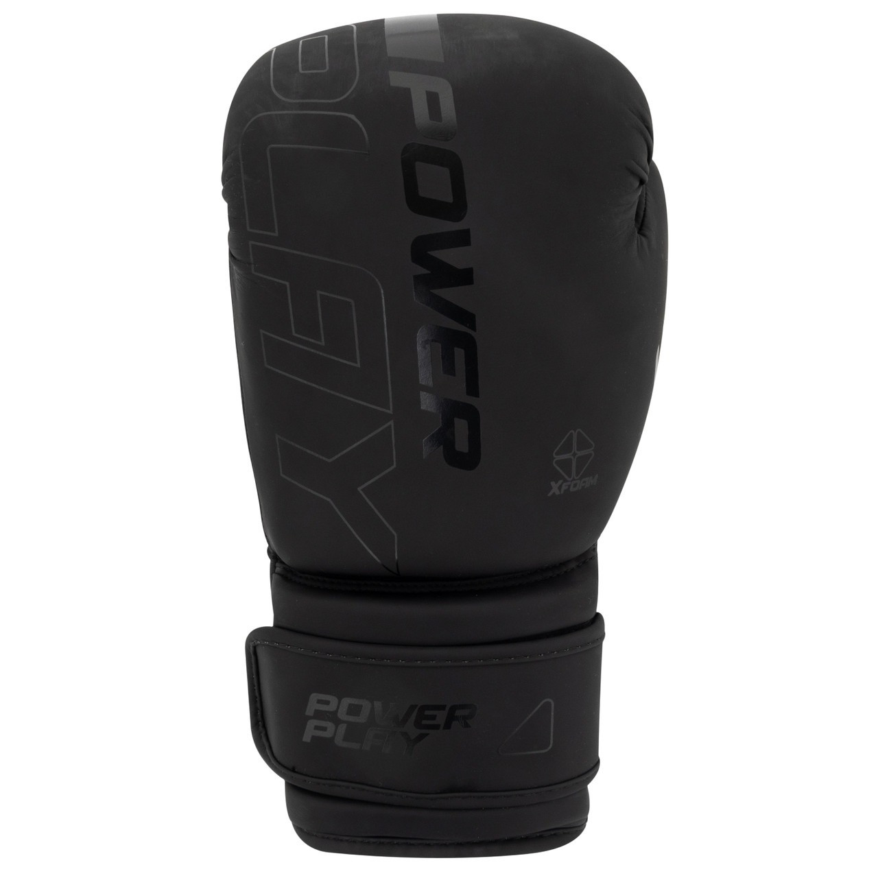 Боксерські рукавиці PowerPlay 3024 Ultra Mat Чорні 8 унцій