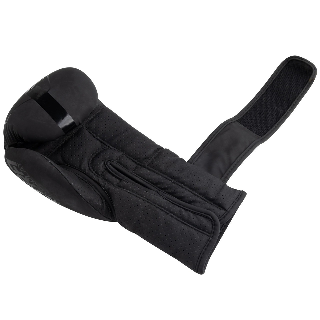 Боксерські рукавиці PowerPlay 3024 Ultra Mat Чорні 8 унцій