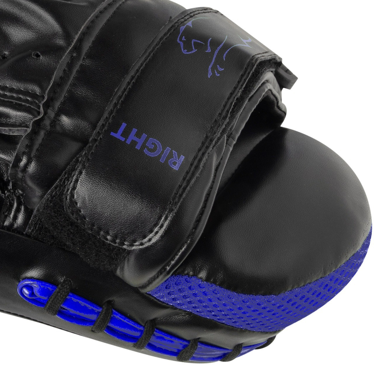 Лапи боксерські PowerPlay 3041 Challanger Чорно-Сині PU [пара]