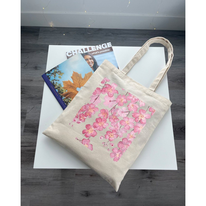 Екошопер BookOpt ВК4055 Сакура бежевий