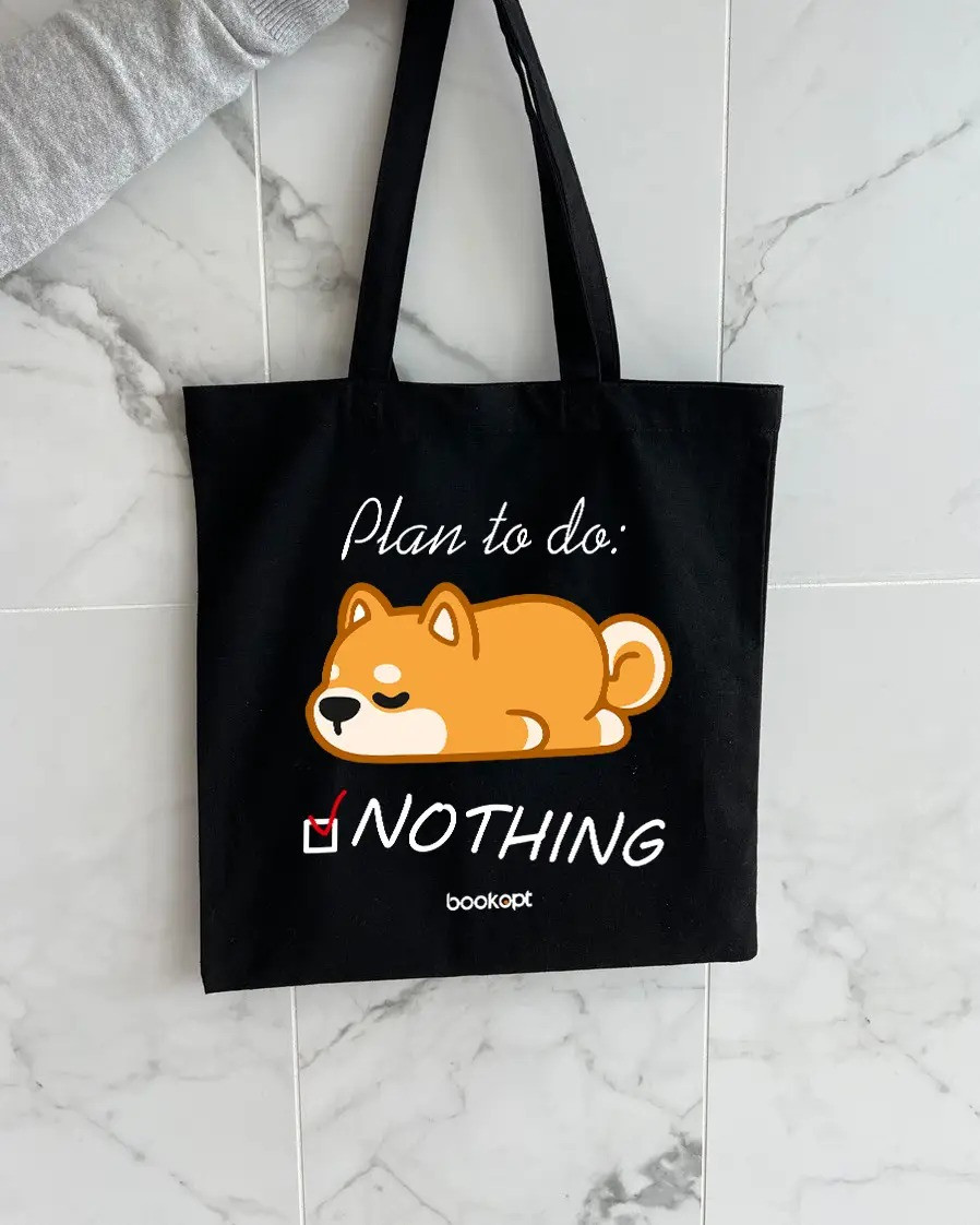 Екошопер BookOpt BK4061 Plan to do: NOTHING чорний