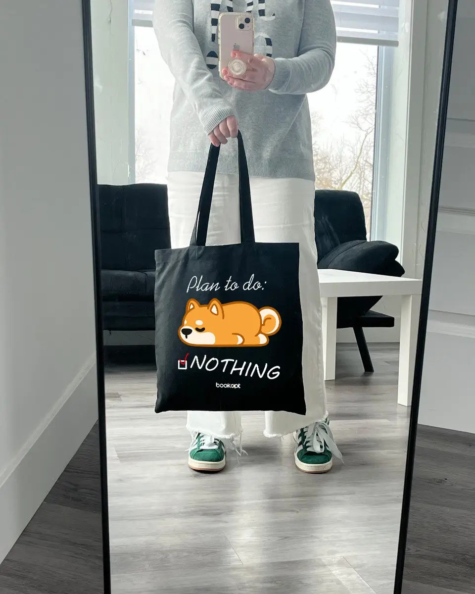 Екошопер BookOpt BK4061 Plan to do: NOTHING чорний