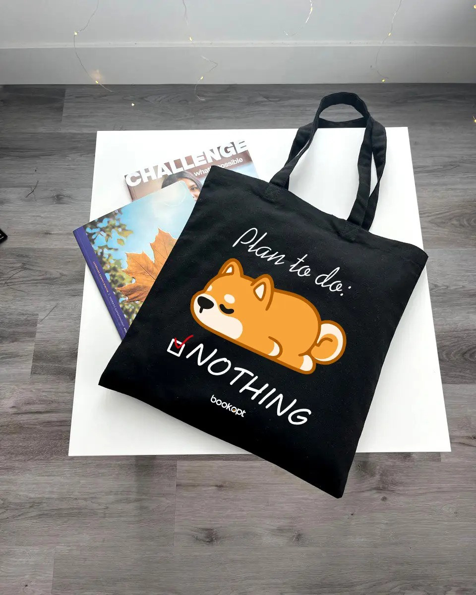 Екошопер BookOpt BK4061 Plan to do: NOTHING чорний